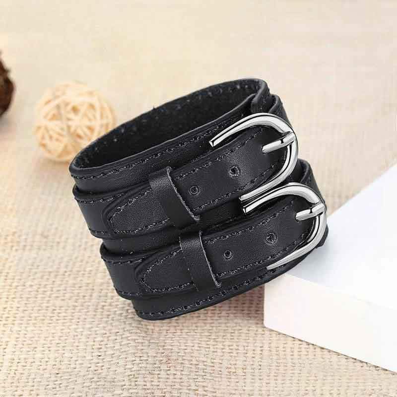 bracelet de force cuir steampunk store mode