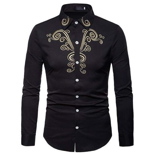 chemise brode homme steampunk store cosplay