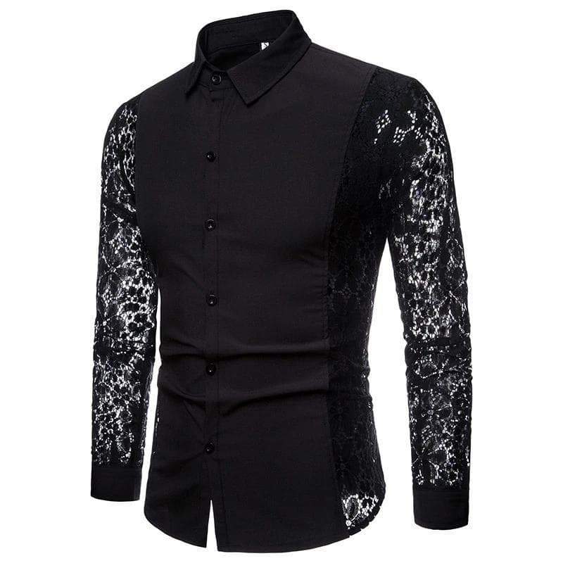 chemise dentelle homme steampunk store 2021
