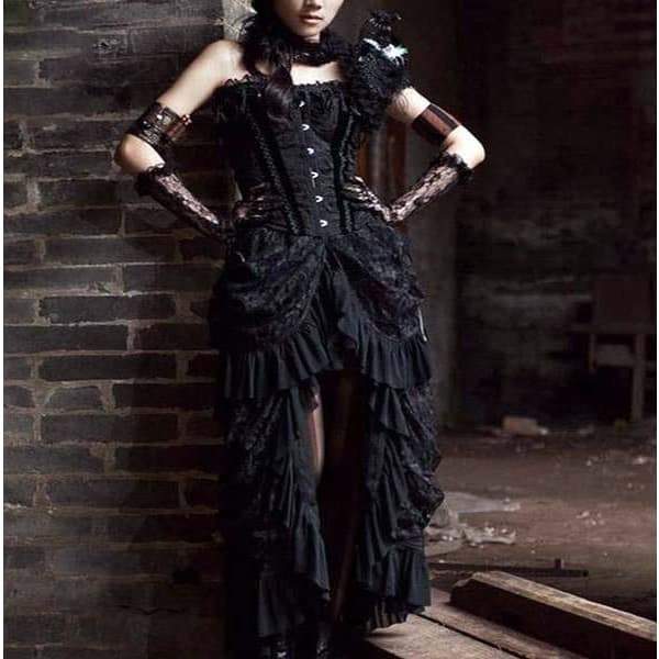jupe steampunk grande taille Gothic